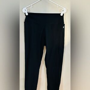 Black Women's High-Rise Active Leggings